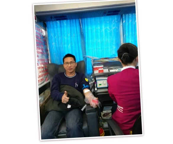 “红色行动，红动龙城”-爱心捐血 走进虹彩公司(图14)